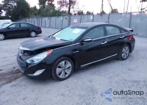 2013 Hyundai Sonata Hybrid Limited from USA, damaged, VIN KMHEC4A46DA100928